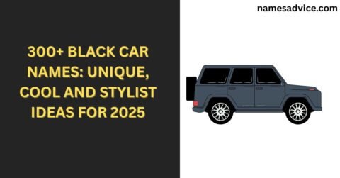 black car names