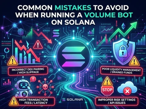Common Mistakes to Avoid When Running a Volume Bot on Solana